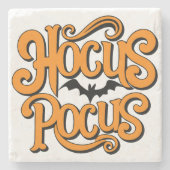 Hocus Pocus Halloween Steinuntersetzer (Vorderseite)