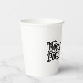 Hocus Pocus Halloween Tasse - Spookoker Schriftart Pappbecher (Rechts)