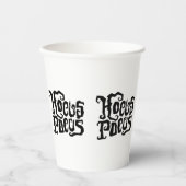 Hocus Pocus Halloween Tasse - Spookoker Schriftart Pappbecher (Vorderseite)