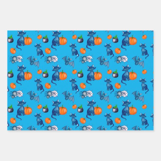 Hocus Pocus Halloween Zitat Frauen Geschenkpapier Set (Vorderseite 3)