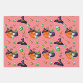 Hocus Pocus Halloween Zitat Frauen Geschenkpapier Set (Vorderseite 2)