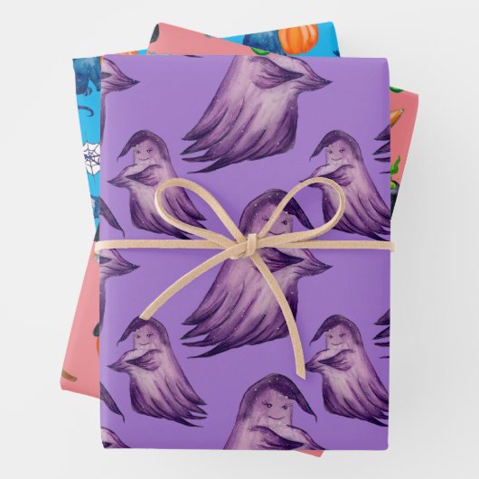 Hocus Pocus Halloween Zitat Frauen Geschenkpapier Set (Beispiel)