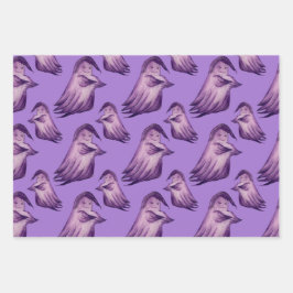 Hocus Pocus Halloween Zitat Frauen Geschenkpapier Set