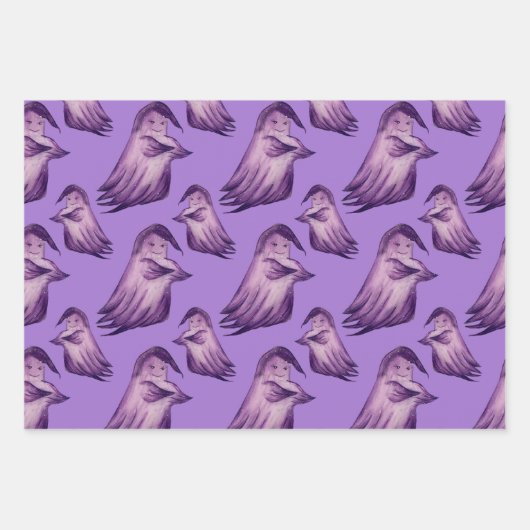 Hocus Pocus Halloween Zitat Frauen Geschenkpapier Set (Vorderseite)