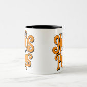 Hocus Pocus Halloween Zweifarbige Tasse (Mittel)