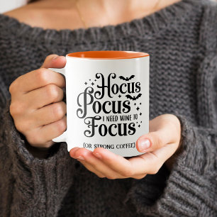 Hocus Pocus Halloween Zweifarbige Tasse