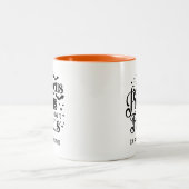 Hocus Pocus Halloween Zweifarbige Tasse (Mittel)