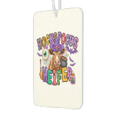 Hocus Pocus Heifer Halloween Cow Autolufterfrischer (Links)