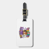 Hocus Pocus Heifer Halloween Cow Gepäckanhänger (Vorderseite vertikal)