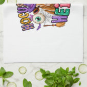 Hocus Pocus Heifer Halloween Cow Geschirrtuch (Gefaltet)