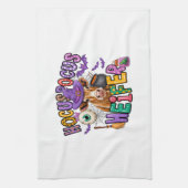 Hocus Pocus Heifer Halloween Cow Geschirrtuch (Vertikal)