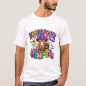 Hocus Pocus Heifer Halloween Cow T-Shirt (Vorderseite)