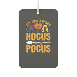 Hocus Pocus Hexe Halloween Vektor Design Autolufterfrischer