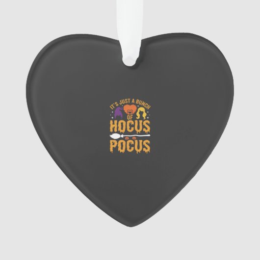 Hocus Pocus Hexe Halloween Vektor Design Ornament (Vorderseite)
