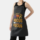 Hocus Pocus Hexe Halloween Vektor Design Schürze (InSitu)