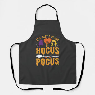 Hocus Pocus Hexe Halloween Vektor Design Schürze
