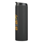 Hocus Pocus Hexe Halloween Vektor Design Thermosbecher (Nach rechts gedreht)