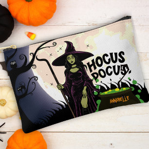 Hocus Pocus Hexe lila Zubehörtasche