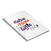 Hocus Pocus I brauche Kaffee zum Fokus Notizblock (Rechte Seite)