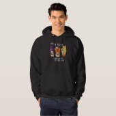 Hocus Pocus I Need Coffee To Focus Halloween Teach Hoodie (Vorne ganz)