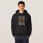 Hocus Pocus I need Coffee To Focus Halloween Teach Hoodie (Vorne ganz)