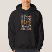 Hocus Pocus I need Coffee To Focus Halloween Teach Hoodie (Vorderseite)