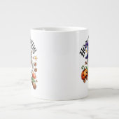 "Hocus Pocus I Need Coffee to Focus" Jumbo-Tasse (Vorderseite)