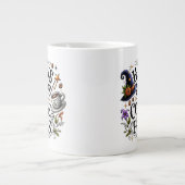"Hocus Pocus I Need Coffee to Focus" Jumbo-Tasse (Vorderseite)
