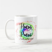 Hocus Pocus Ich brauche das, um den Zauber zu foku Kaffeetasse (Links)