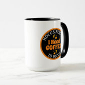 Hocus Pocus Ich brauche meinen Kaffee, um mich zu  Tasse (VorderseiteRechts)