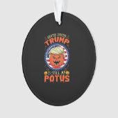 Hocus Pocus ist immer noch mein Potus Trumpkin Hal Ornament (Vorderseite)