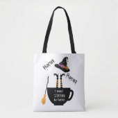 Hocus Pocus Kaffee zu fokussierter Halloween-Tasch Tasche (Vorderseite)