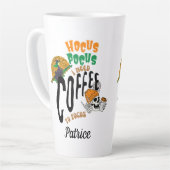 HOCUS POCUS KAFFEZEIT HALLOWEEN SKELETON WITCH MILCHTASSE (Linke Ecke)