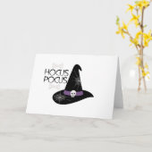 Hocus Pocus Karte (Gelbe Blume)