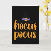 Hocus Pocus Karte (Gelbe Blume)