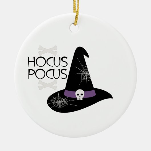 Hocus Pocus Keramik Ornament (Vorne)