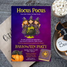 Hocus Pocus Kids Halloween-Party