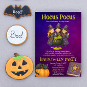 Hocus Pocus Kids Halloween-Party Einladung