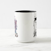 Hocus Pocus Latte Focus Benutzerdefinierter Hexenk Tasse (Zentrum)