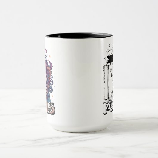 Hocus Pocus Latte Focus Custom Hexenkaffee Tasse (Zentrum)