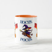 Hocus Pocus Magic Broom Witz Boo Halloween-Party Tasse (Zentrum)