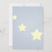 Hocus Pocus Magic Snowman Winter Girl Babydusche Einladung (Rückseite)