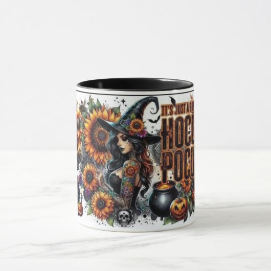 “Hocus Pocus Magic Vibes” Tasse (Zentrum)