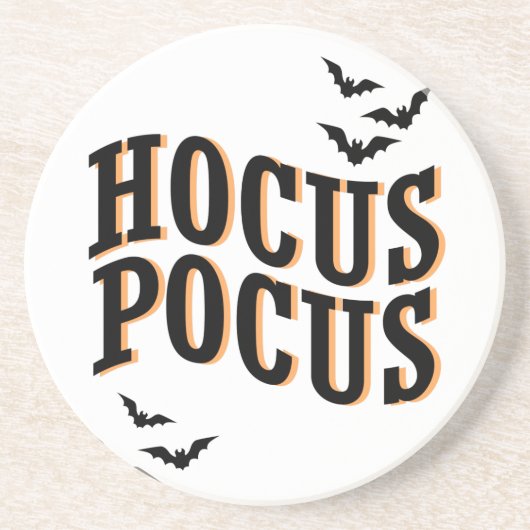 Hocus Pocus Niedliche Hexen Halloween Getränkeuntersetzer (Vorne)