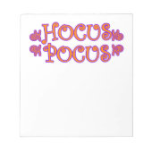Hocus Pocus Notizblock (Vorderseite)