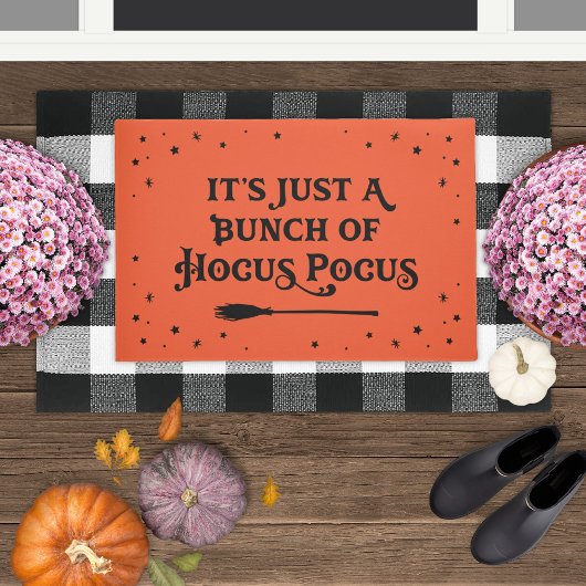 Hocus Pocus Orange Fußmatte