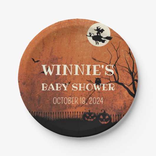 Hocus Pocus Pappteller (Vorderseite)