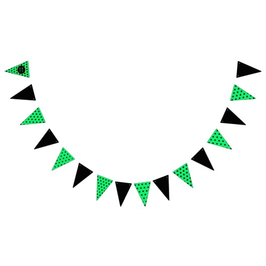 Hocus Pocus Party Banner (Neon Green & Black) (Alle)