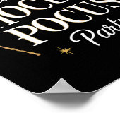 Hocus Pocus Party Chelorette Halloween Poster (Ecke)