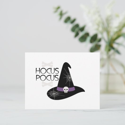 Hocus Pocus Postkarte (Stehend Vorderseite)